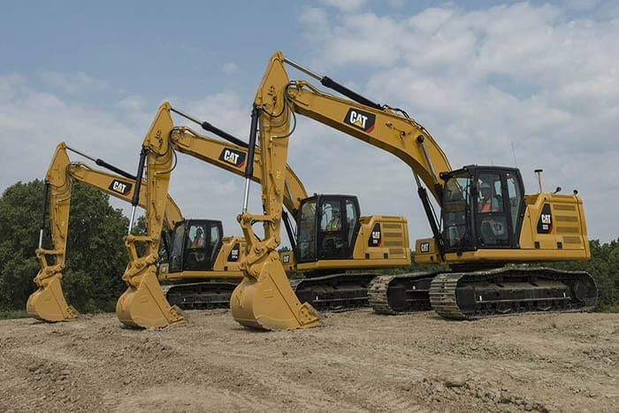 New Cat Excavators