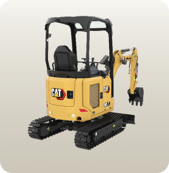 Cat mini excavatrice 301.7 CR