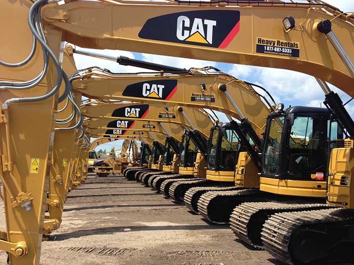 construction equipment rentals