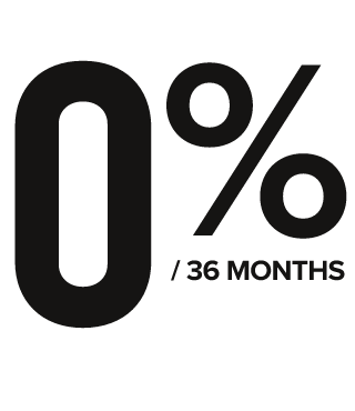zero percent for 36 months